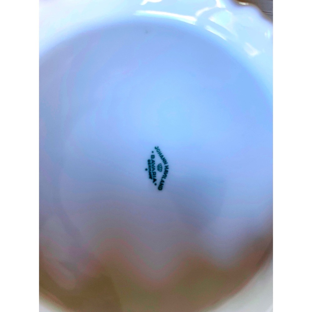 JOHANN HAVILAND BAVARIA White Porcelain Covered Vegetable Soup Tureen Dish Lid - Picture 8 of 10